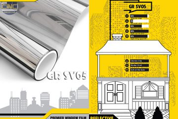 Phim cách nhiệt Hàn Quốc Reflective Silver 05