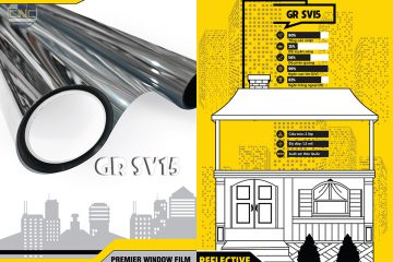 Phim cách nhiệt Hàn Quốc Reflective Silver 15