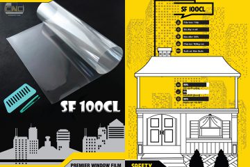 Phim dán kính an toàn Hàn Quốc SF 100CL