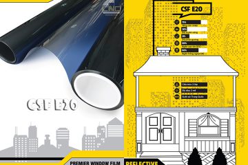 Phim cách nhiệt phún xạ Reflective CSF E20