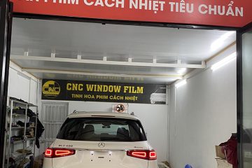 Dán phim cách nhiệt CNC Window Film cho ô tô Mercedes GLS 450
