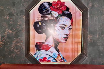 Tranh dán tường nhà hàng, đừng để bức tường trống làm lãng phí cơ hội tạo ấn tượng đầu tiên