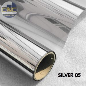 Phim cách nhiệt phản gương Silver 05 chuyên dụng cho mái kính