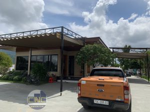 Dán kính cách nhiệt nhà vườn