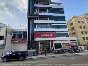 Dán film cách nhiệt tòa nhà Agribank